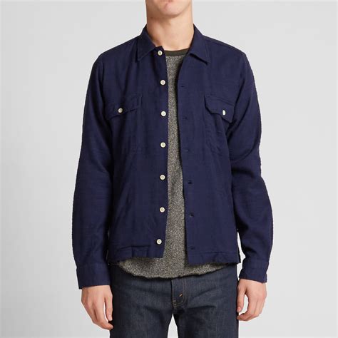 MILITARY OVERSHIRT IN FLANNEL 